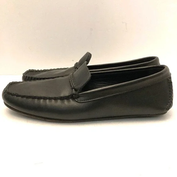 Allen Edmonds SUPER SPORT DRIVER Mens Leather Driving Mocs 9.5 D Black Technogel